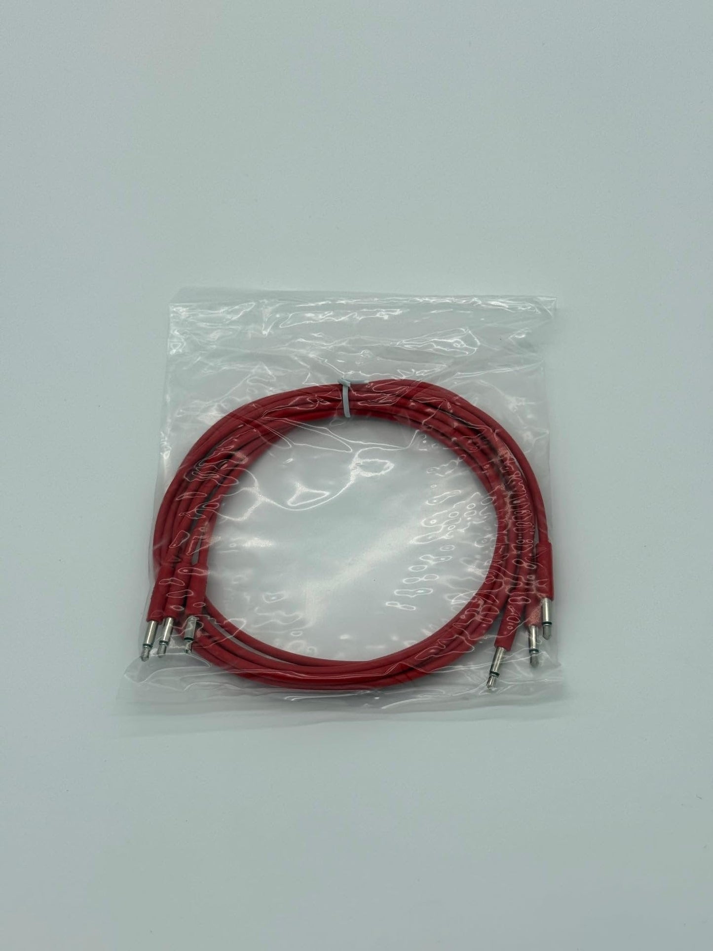Starving Students Music Supplies Luigi's Modular mPatch Mini Eurorack Patch Cables - Red 90 cm (36 in) 3 Pack
