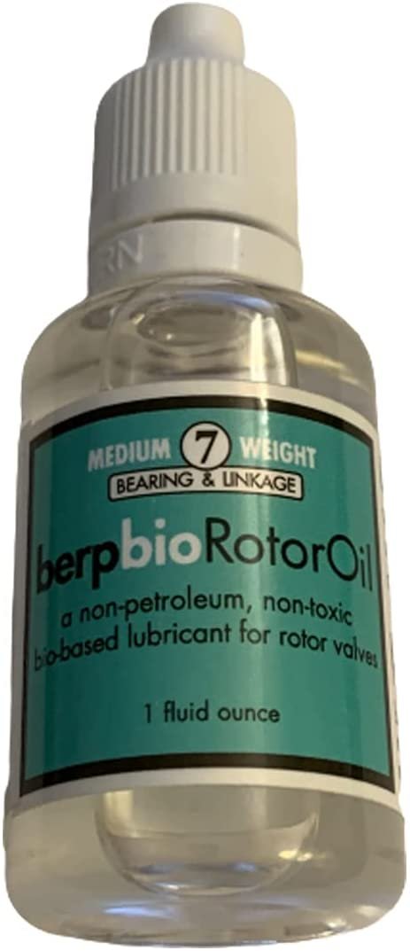 Berp Bio Rotor Oil - #7 (Medium) for Linkage & Bearings - 1 Fluid Ounce