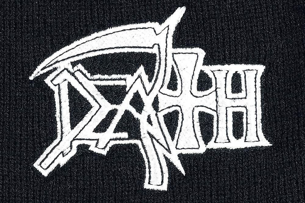 Death Beanie Hat Cap Band Logo Official Black Size One Size