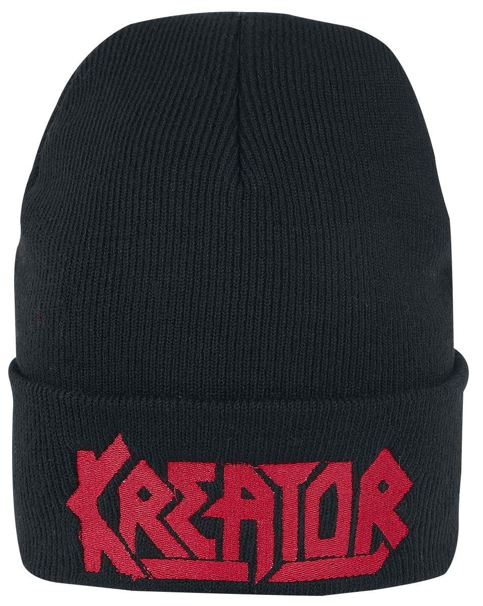 Kreator Logo Beanie Black, Black