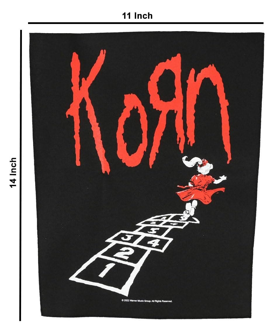 Korn - Follow The Leader - 14" x 11" Printed Back Patch