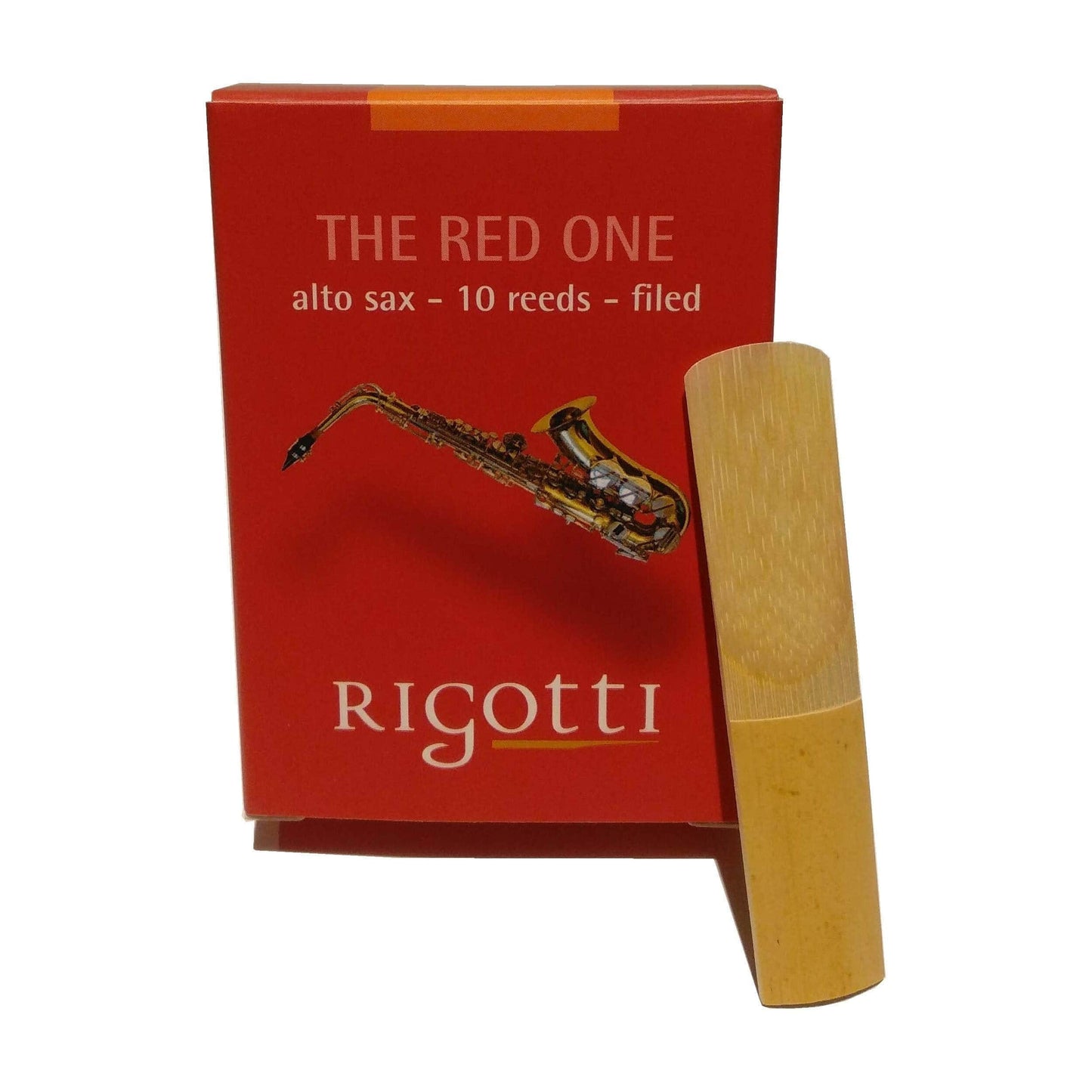 Rigotti RG.CSA Gold Classic Alto Saxophone Reeds - 3.5 Medium (10-pack)