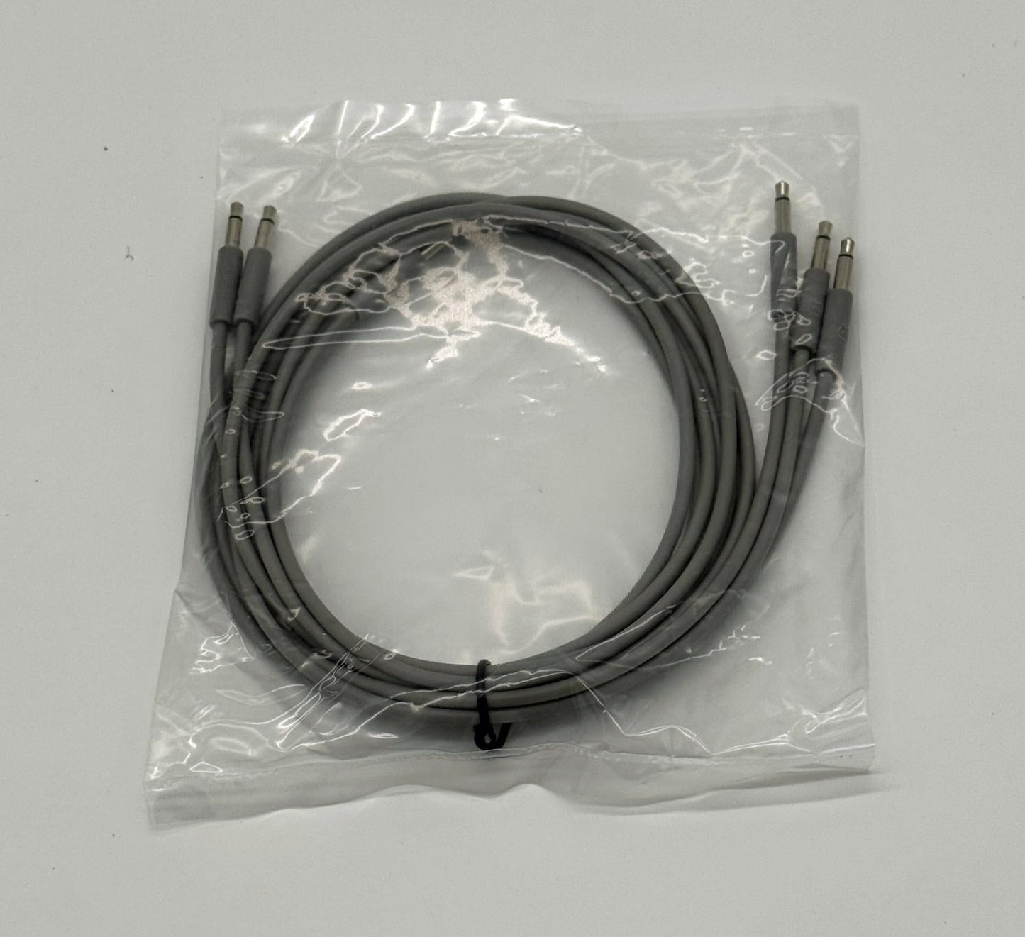 Luigi's Modular mPatch Mini Eurorack Patch Cables - Gray 90 cm (36 in) 3 Pack
