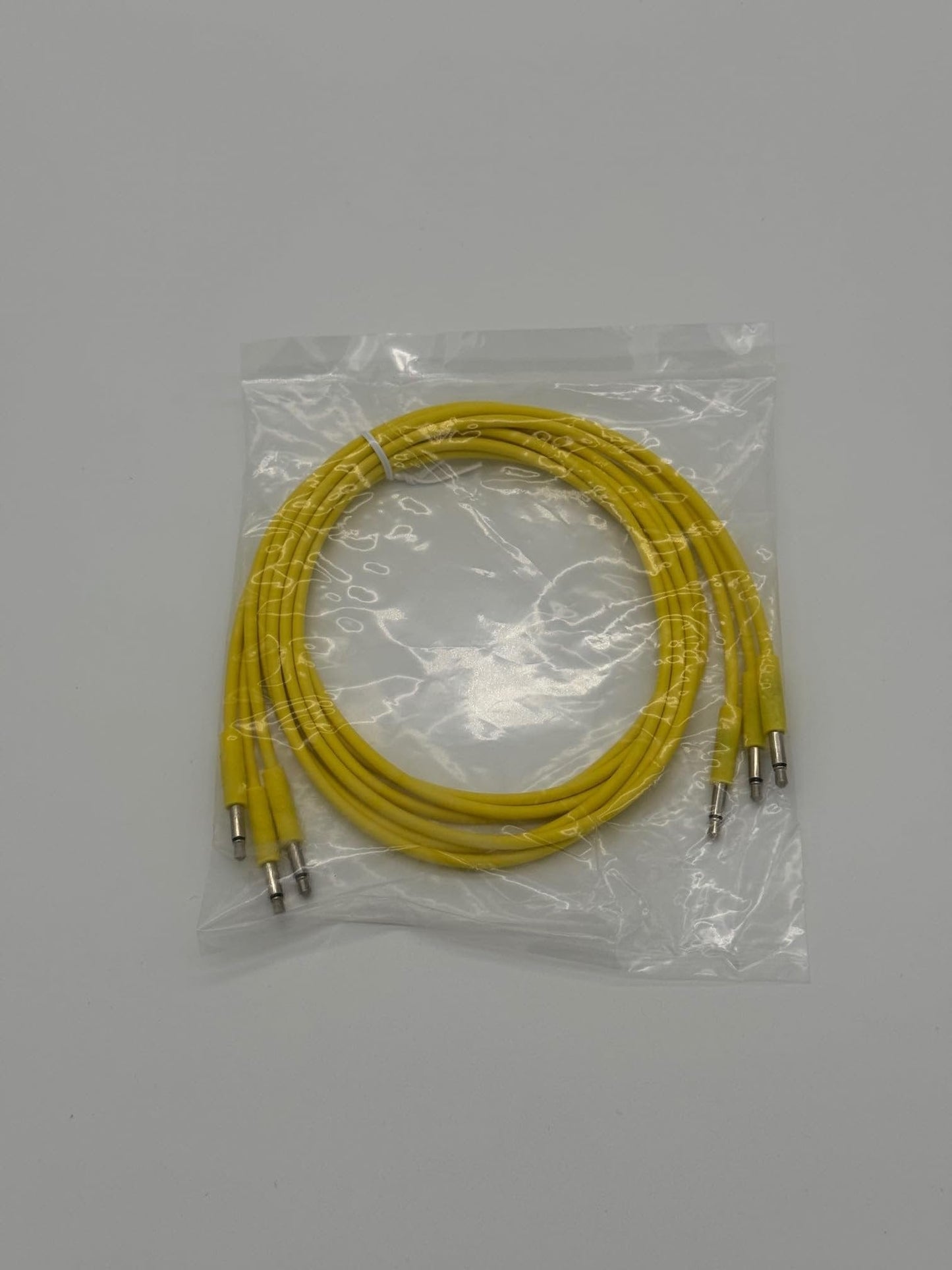 Starving Students Music Supplies Luigi's Modular mPatch Mini Eurorack Patch Cables - Yellow 90 cm (36 in) 3 Pack