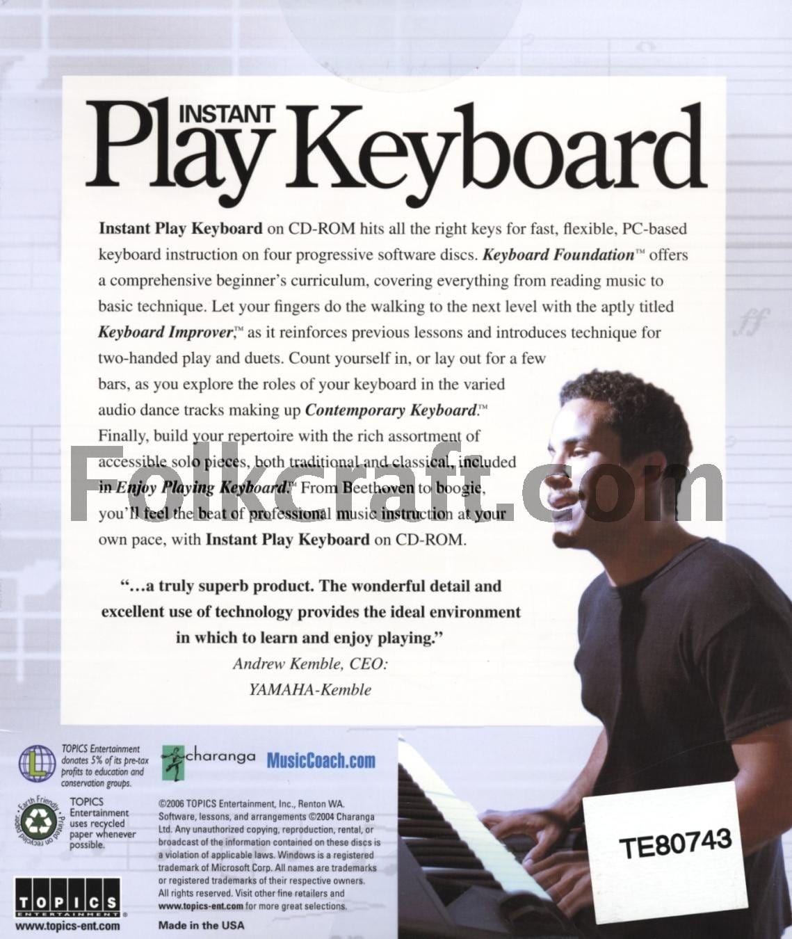 Instant Play Keyboard