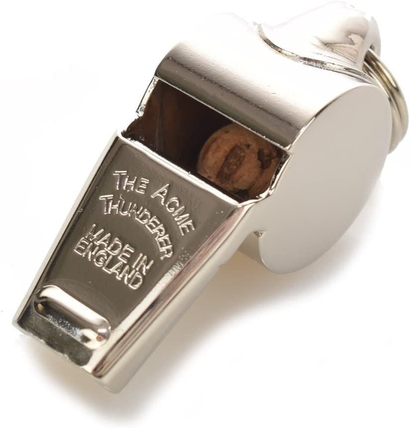 Acme Thunderer Whistle 60.5, Small, High, Loud