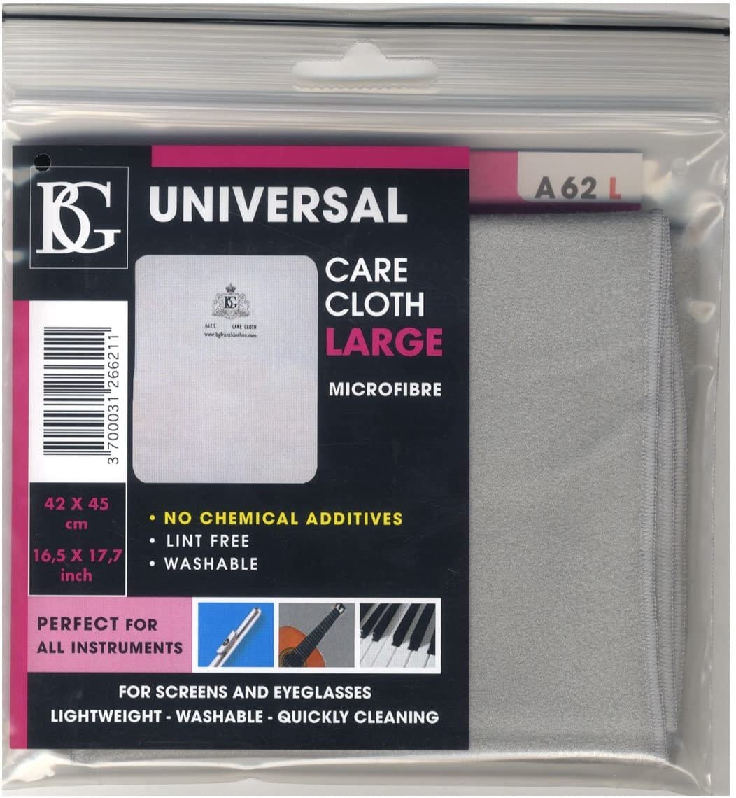 BG A62L Large Microfiber Care Cloth for All Instruments