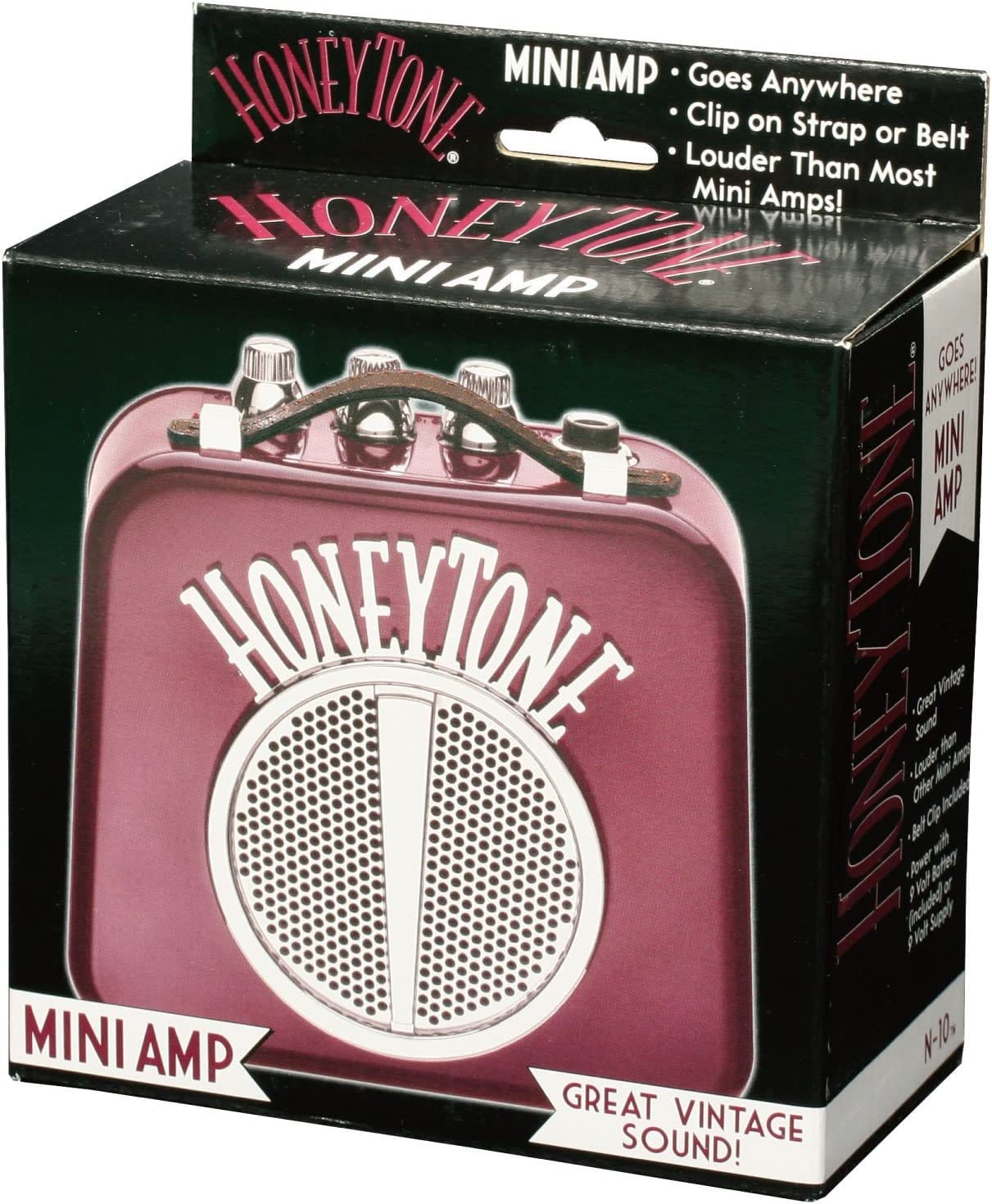 Danelectro N10B Honey Tone Mini Amp in Burgundy