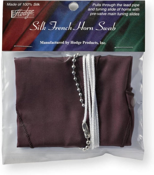 Hodge Silk French Horn Swab - Burgundy