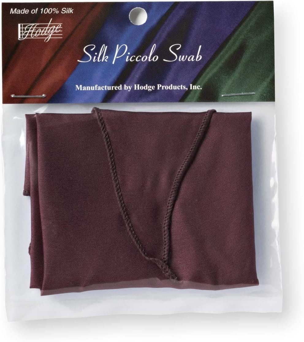 Hodge Silk Piccolo Swab - Burgundy