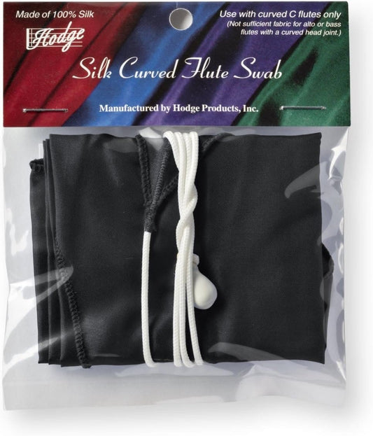 Hodge Silk Curved C-Flute Swab - Black