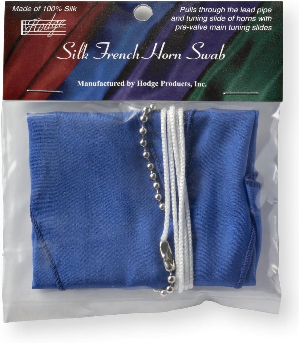 Hodge Silk French Horn Swab - Blue