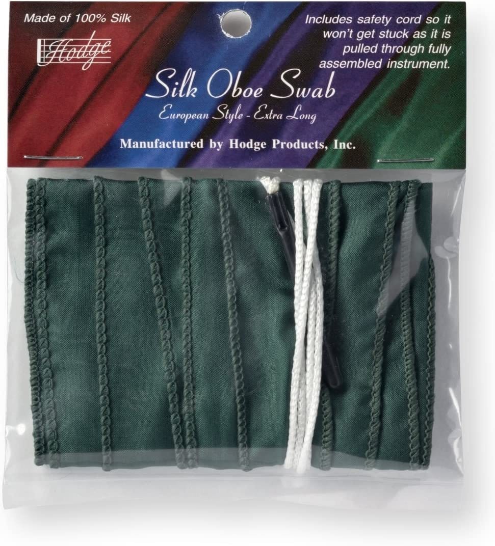 Hodge Silk Long Oboe Swab - Green