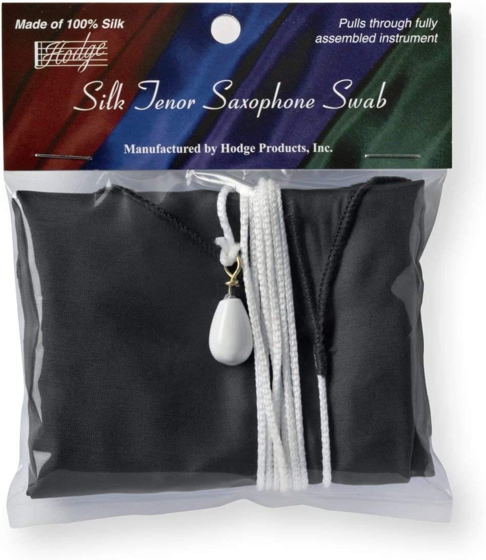 Hodge. Silk Tenor Saxophone Swab - Black