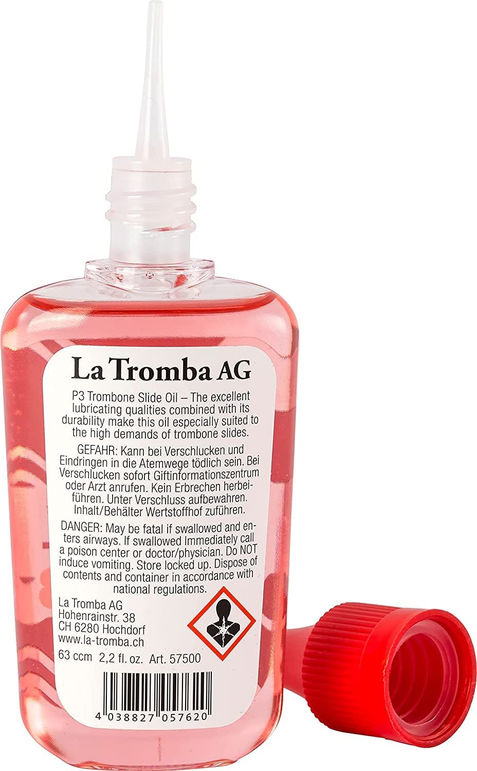 La Tromba, Trombone Slide Oil, 63ml