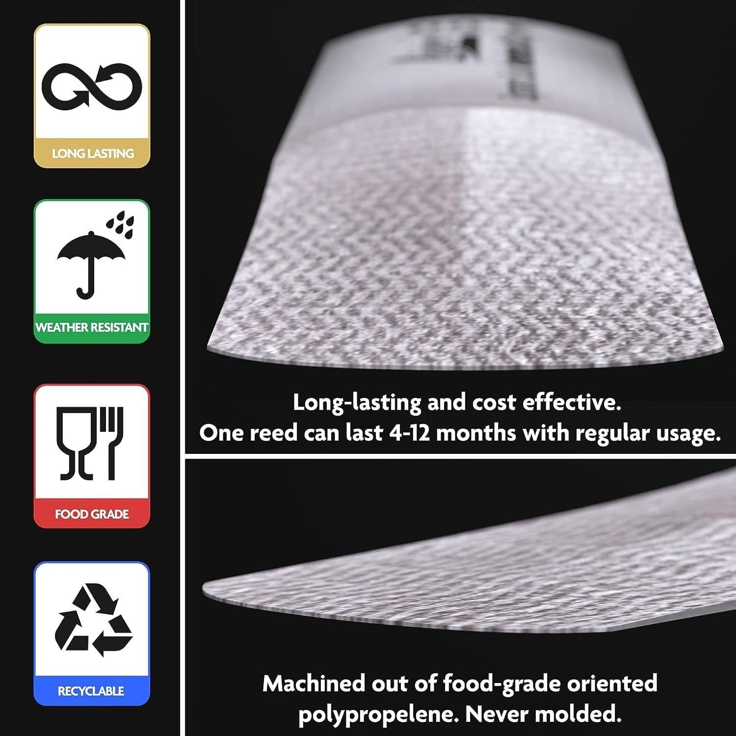 Légère Reeds Premium Synthetic Woodwind Reed, Baritone Saxophone, American Cut