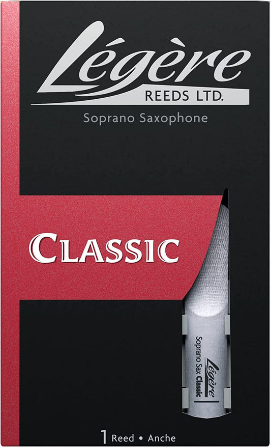 Legere Reeds Soprano Saxophone Reeds Strength 2.5