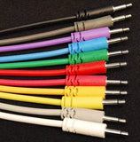 Luigis Modular Supply Spaghetti Eurorack Patch Cables - Package of 5 Pink Cables, 18 (45 cm)