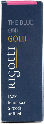 Rigotti RG5.JST Gold Jazz Tenor Saxophone Reeds - 2.5 Medium (5-pack)