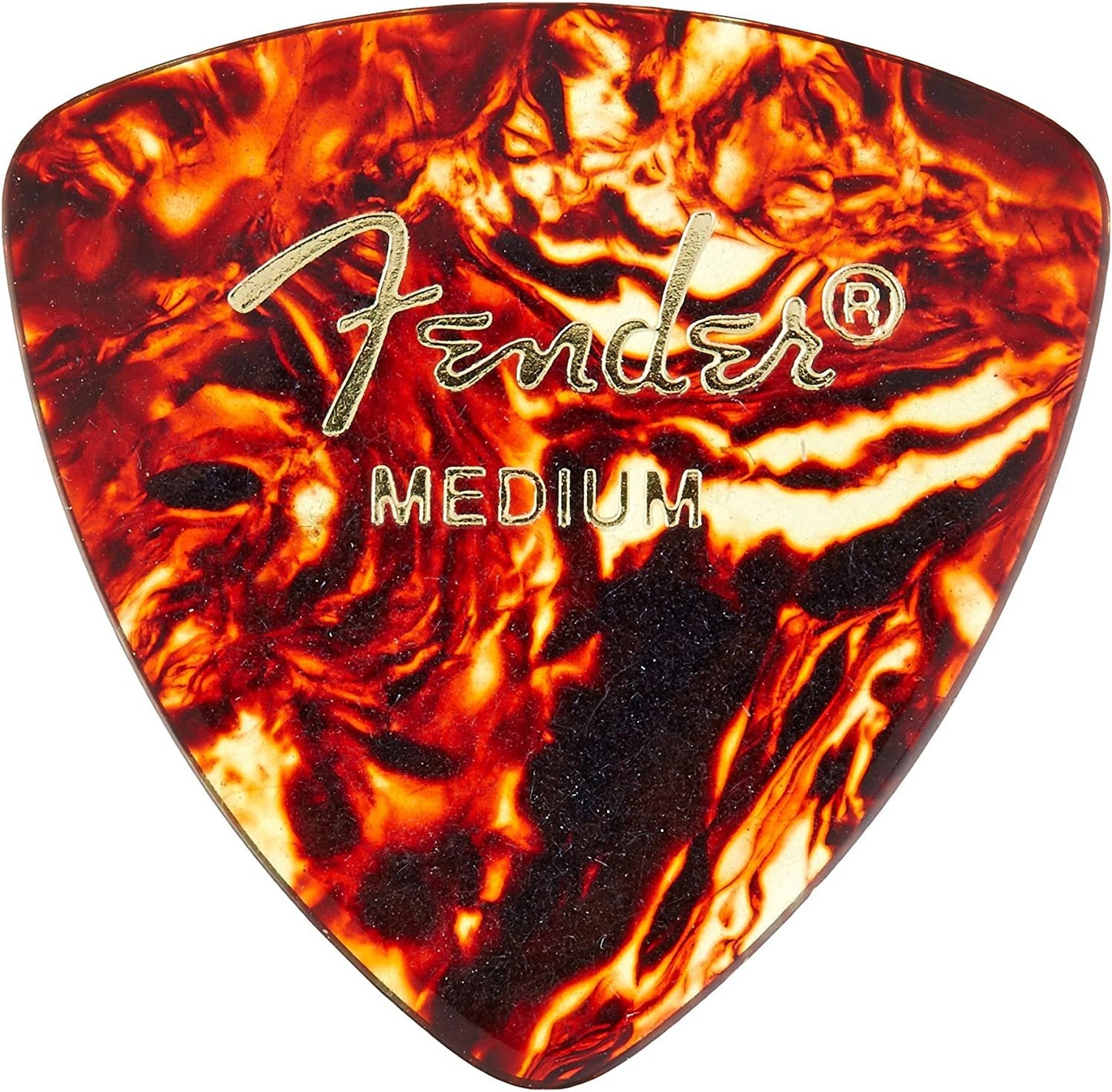 Fender 346 Shape Classic Celluloid Picks for electric guitar, acoustic guitar, mandolin, and bass