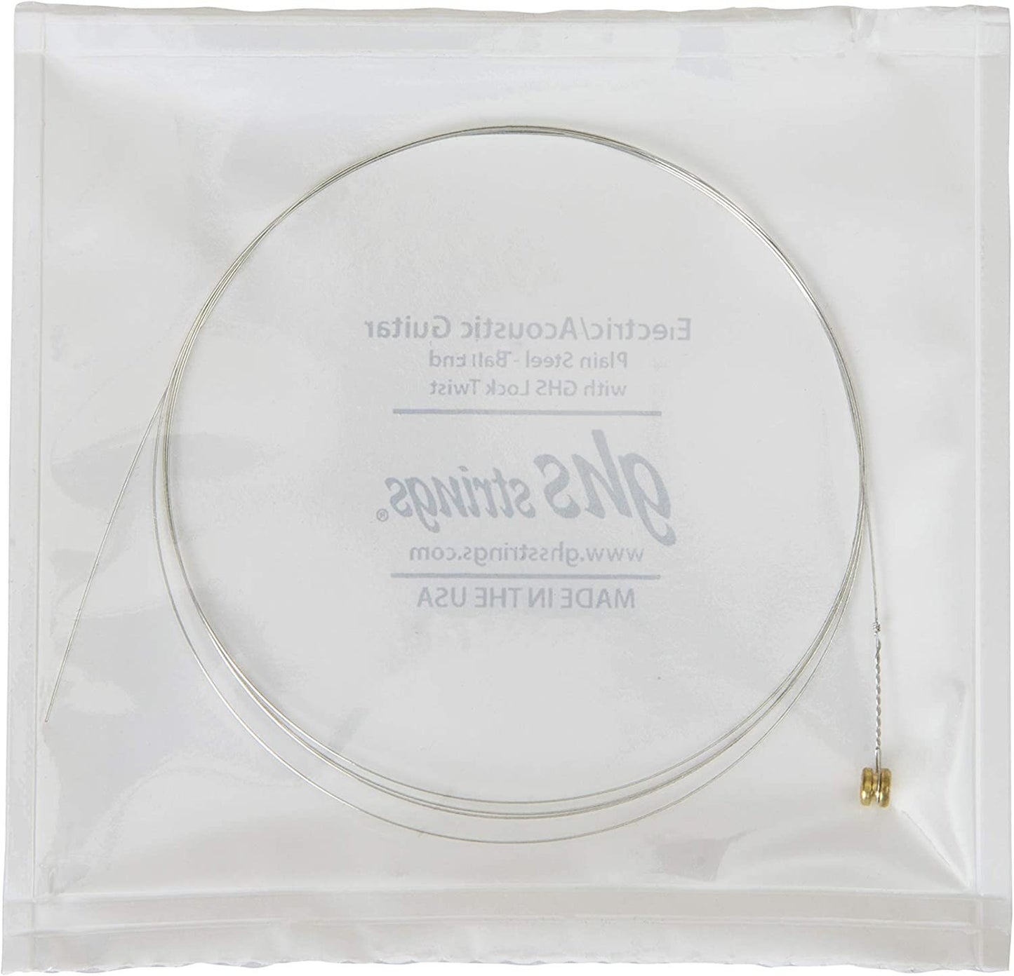 GHS Strings 345 Silk And Steel, Silver-Plated Copper Acoustic Guitar Strings, Light (.010-.042)
