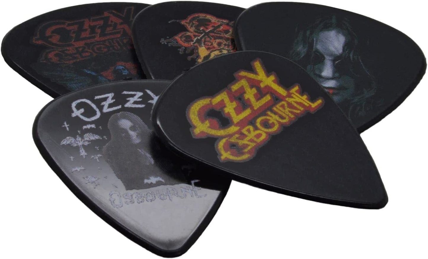 OZZY OSBOURNE Guitar Pick Set # 1 Ordinary Man 5 Pieces Plectrum