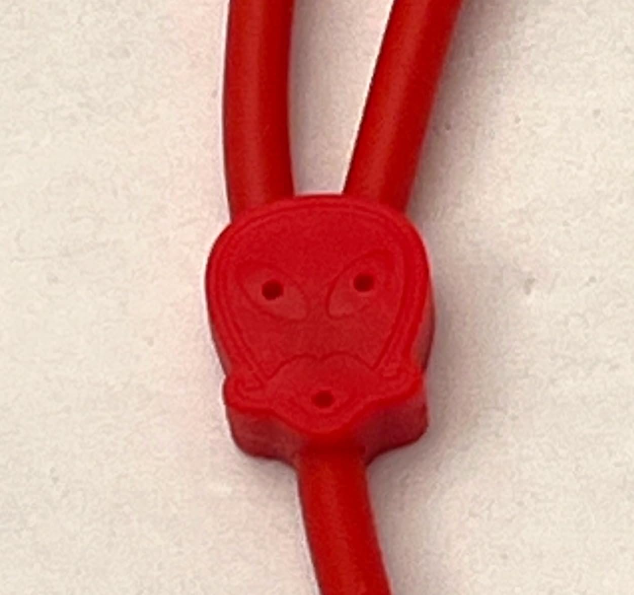 Starving Students Music Supplies Luigi's Modular M-Doppio Mini Y Right Angled Splitter Patch Cables 15cm x 15cm - 2 Pack (Red) - 3.5mm Splitter for Eurorack Modular Synthesizer