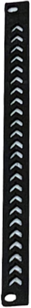 SSMS Eurorack 2HP Vent PanelArrows - Black,